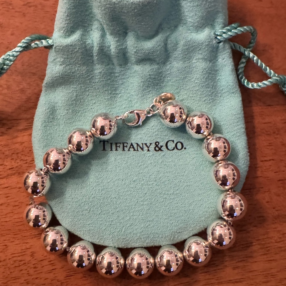 Tiffany & Co. Sterling Silver Ball Bracelet